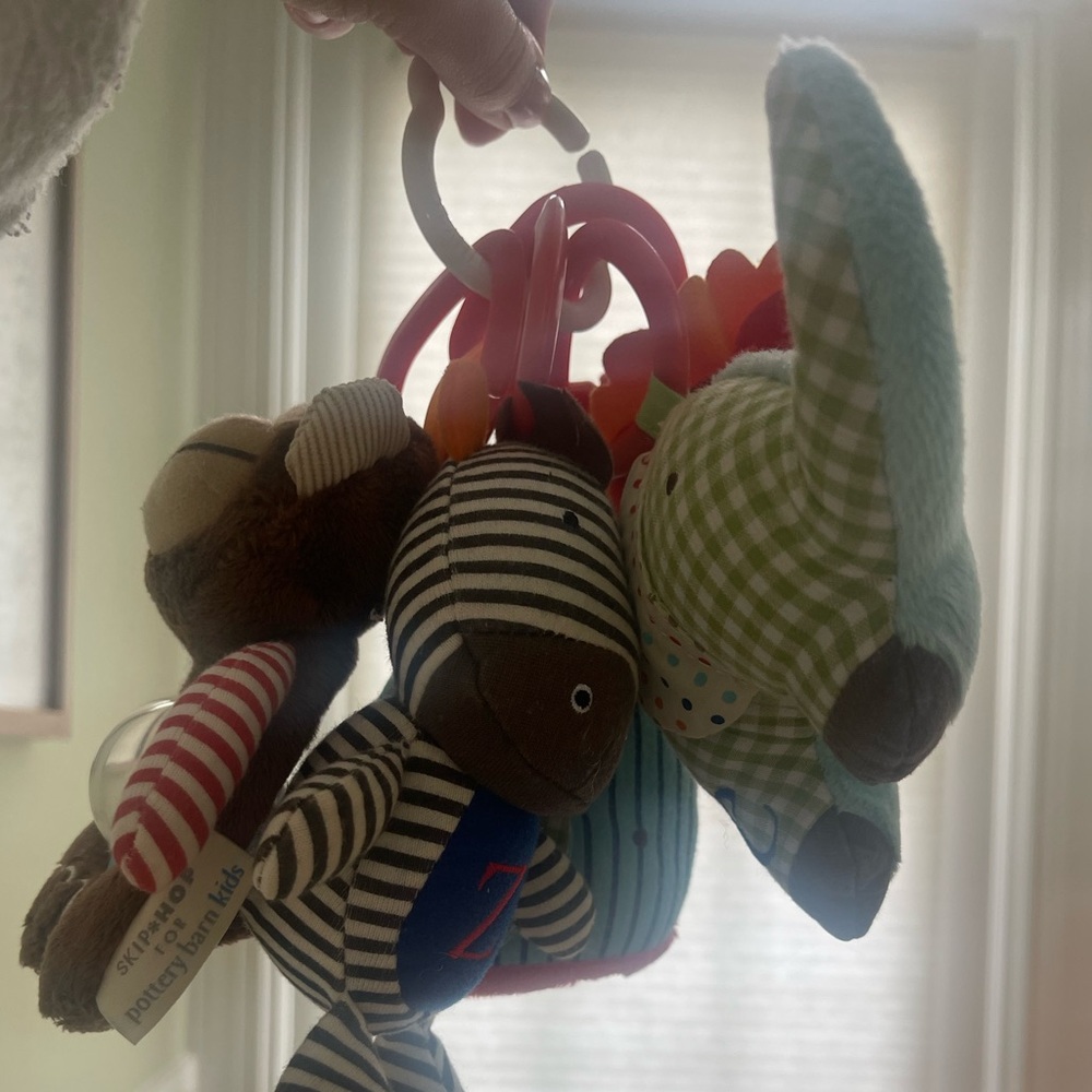 Pottery Barn Kids SKIPHOP collection Plush Toy Set